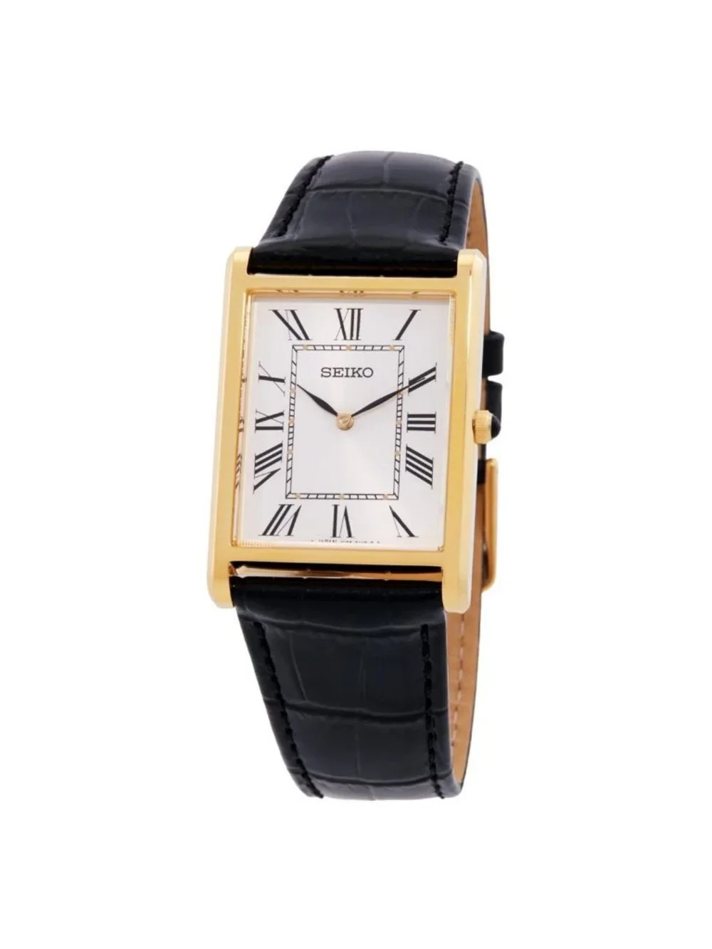 NWT Seiko Classic Quartz White Dial Men's Watch